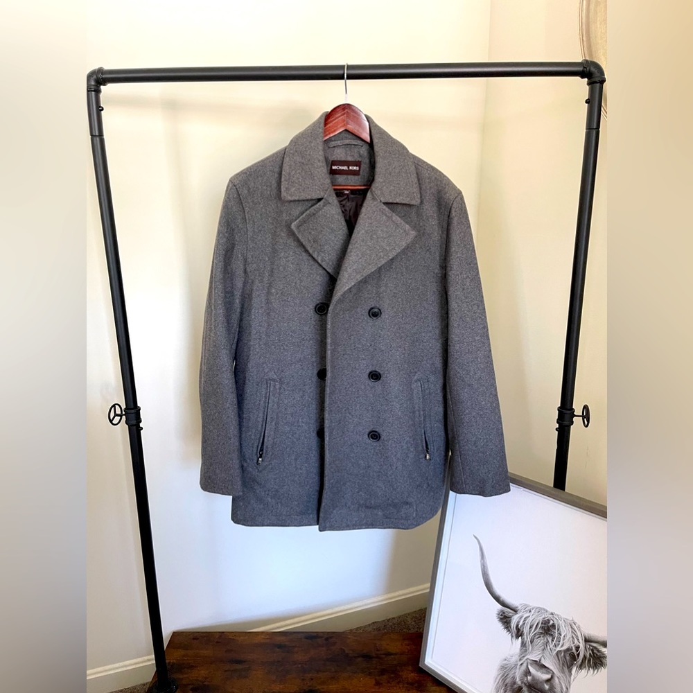 Michael Kors Wool Pea Coat- Size Small